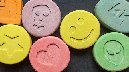 Ecstasy tablets