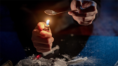 Heroin preparation